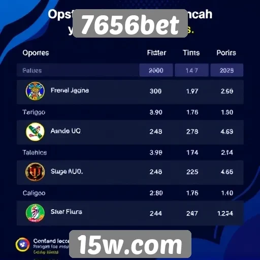 Estatísticas de jogadores no 7656bet em 2025